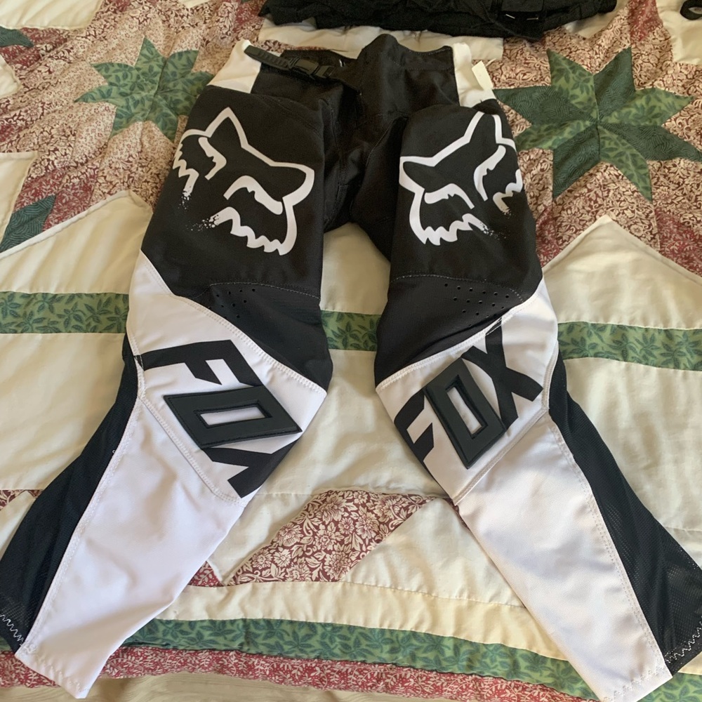 Youth FOX racing pants, NWT.